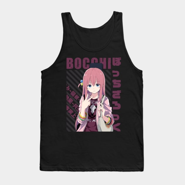 Bocchi the Rock! - Hitori Gotou #02 Tank Top by Recup-Tout